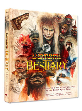 现货 Labyrinth: Bestiary 迷宫:兽谱 野兽迷宫 妖精王国生物权威指南 原始插图画册 英文原版