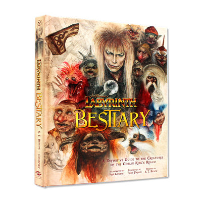 现货 Labyrinth: Bestiary 迷宫:兽谱 野兽迷宫 妖精王国生物权威指南 原始插图画册 英文原版