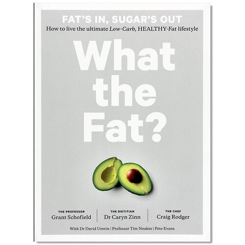 现货 What the Fat? 家庭主食食谱 LCHF膳食生活方式 营养膳食指南 英文原版