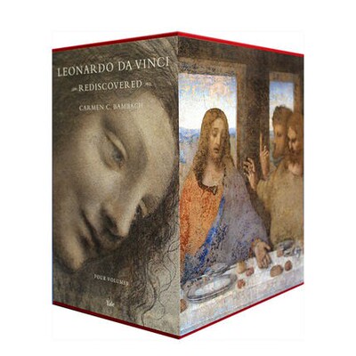 现货 Leonardo da Vinci Rediscovered 列奥纳多·达·芬奇再发现 权威四卷本 盒装 完整画集 原版