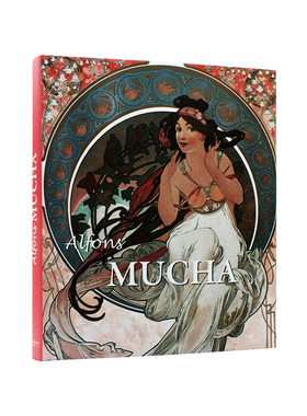 现货 Alfons Mucha 阿尔丰斯 穆夏 艺术绘画作品集 艺术大师 德文精装本
