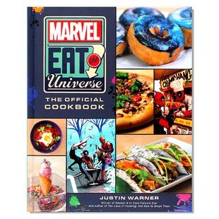 the Universe 吃掉漫威宇宙：漫威主题食谱 现货 英文原版 Eat 餐饮烹饪 Marvel