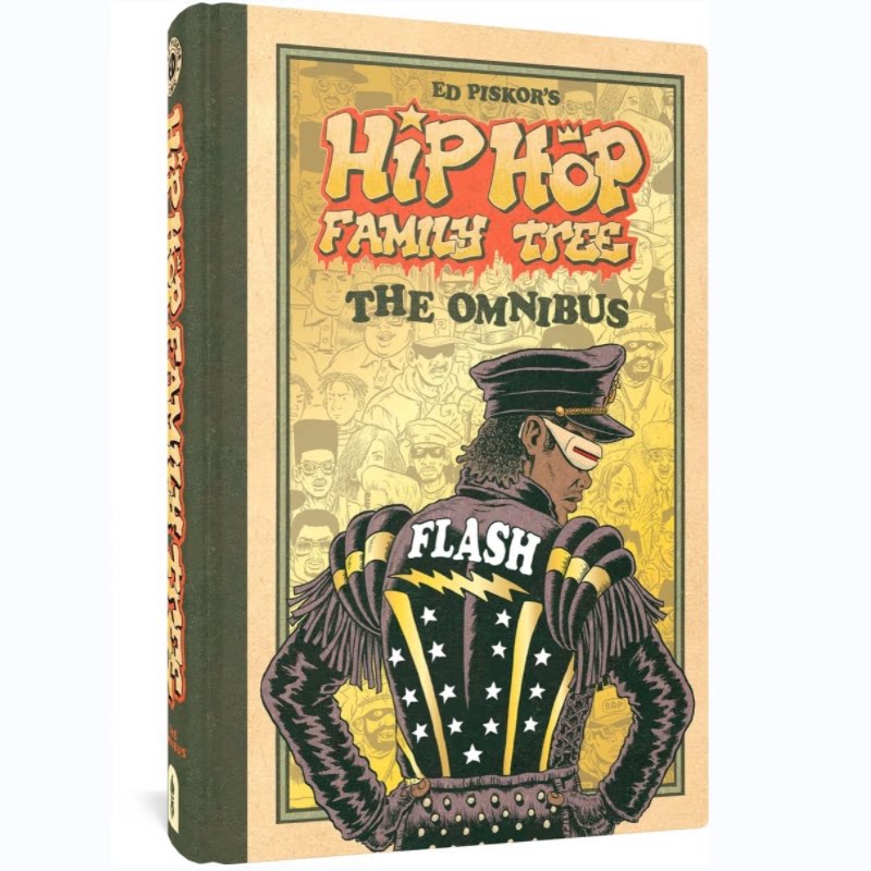 现货 Hip Hop Family Tree: The Omnibus 嘻哈家谱:公共汽车 嘻哈家谱是一部有趣的 百科全书式的历史 漫画图书 英文原版