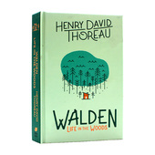 瓦尔登湖一年 瓦尔登：林中生活 Life David Henry Walden 生活 Woods 现货 the 英文原版 Thoreau