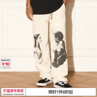 复古原创新罗密欧休闲长裤 EMPTY REFERENCE美式
