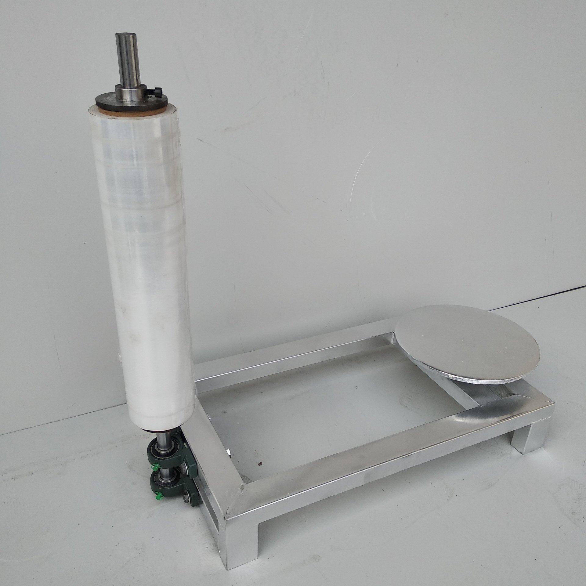 定制厂促小型 电动 纸箱缠膜机 缠绕膜打包机 托盘 拉伸膜缠绕机