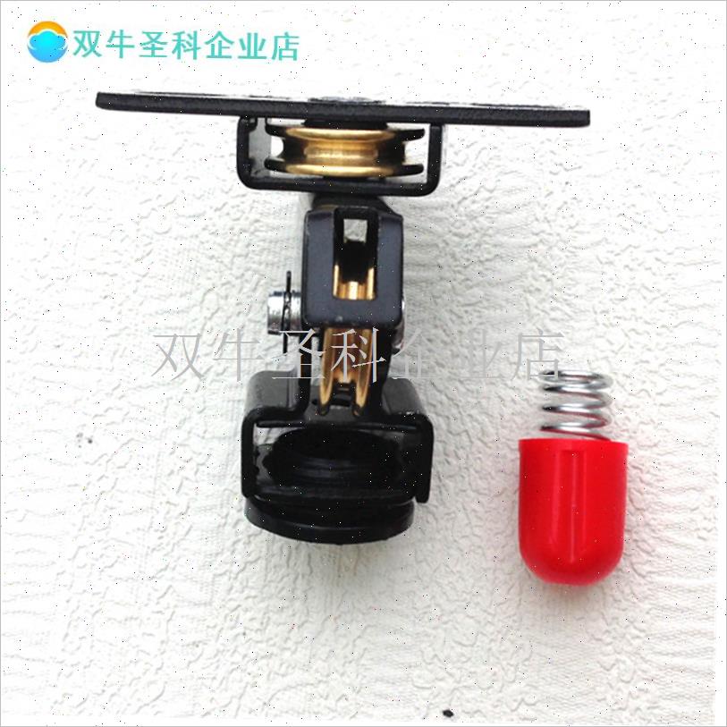 好升降晾衣架配件 万向轮正品全铜顶轮复滑R轮.顶轮定向滑轮.