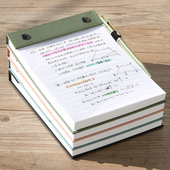 便签本可撕板夹办公室用品大全本子便签a5拍纸本夹板记事本定制便签纸ins高颜值可撕本记录本替换笔记本文具