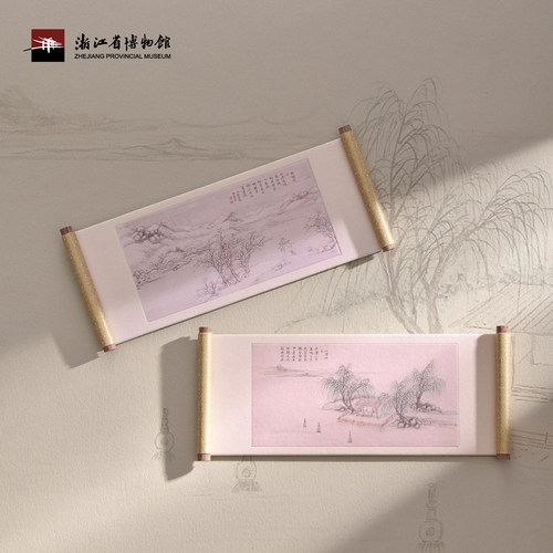 博物馆文创西湖十景冰箱贴