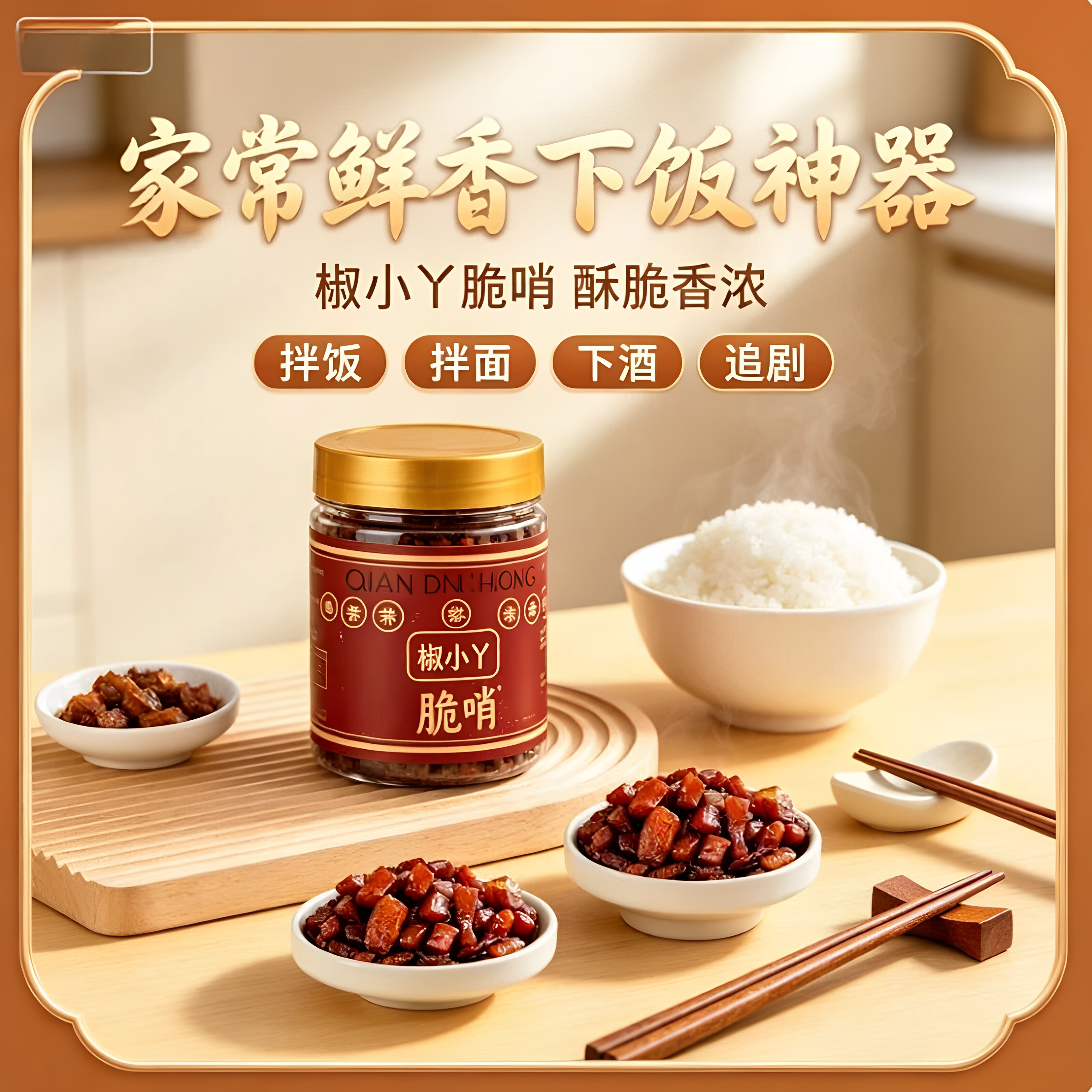 特产贵州脆哨特色250g*2罐软哨猪肉脆哨香酥脆肉脯臊子油渣哨子