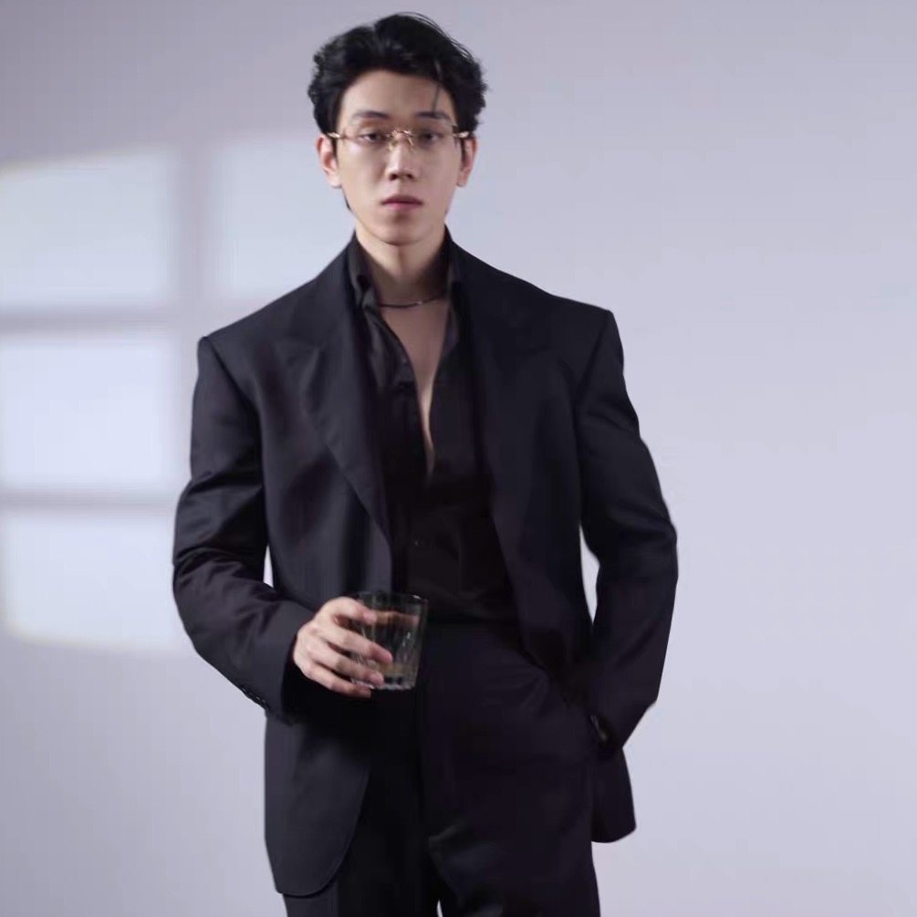 暗夜骑士 黑色单排扣戗驳领全羊毛半麻衬高腰那不勒斯西裤两件套,男装,西服套装,淘宝优惠券,粉丝福利购,淘宝优惠卷