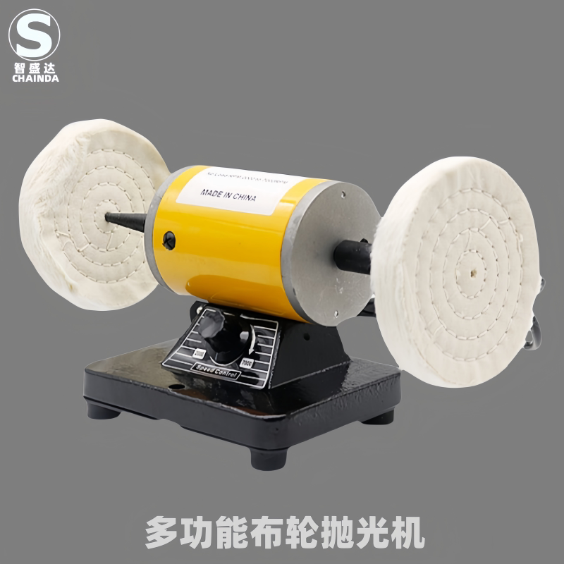 牙科技工抛光机台式小型便携式义齿加工厂打磨机带布轮口腔用设备