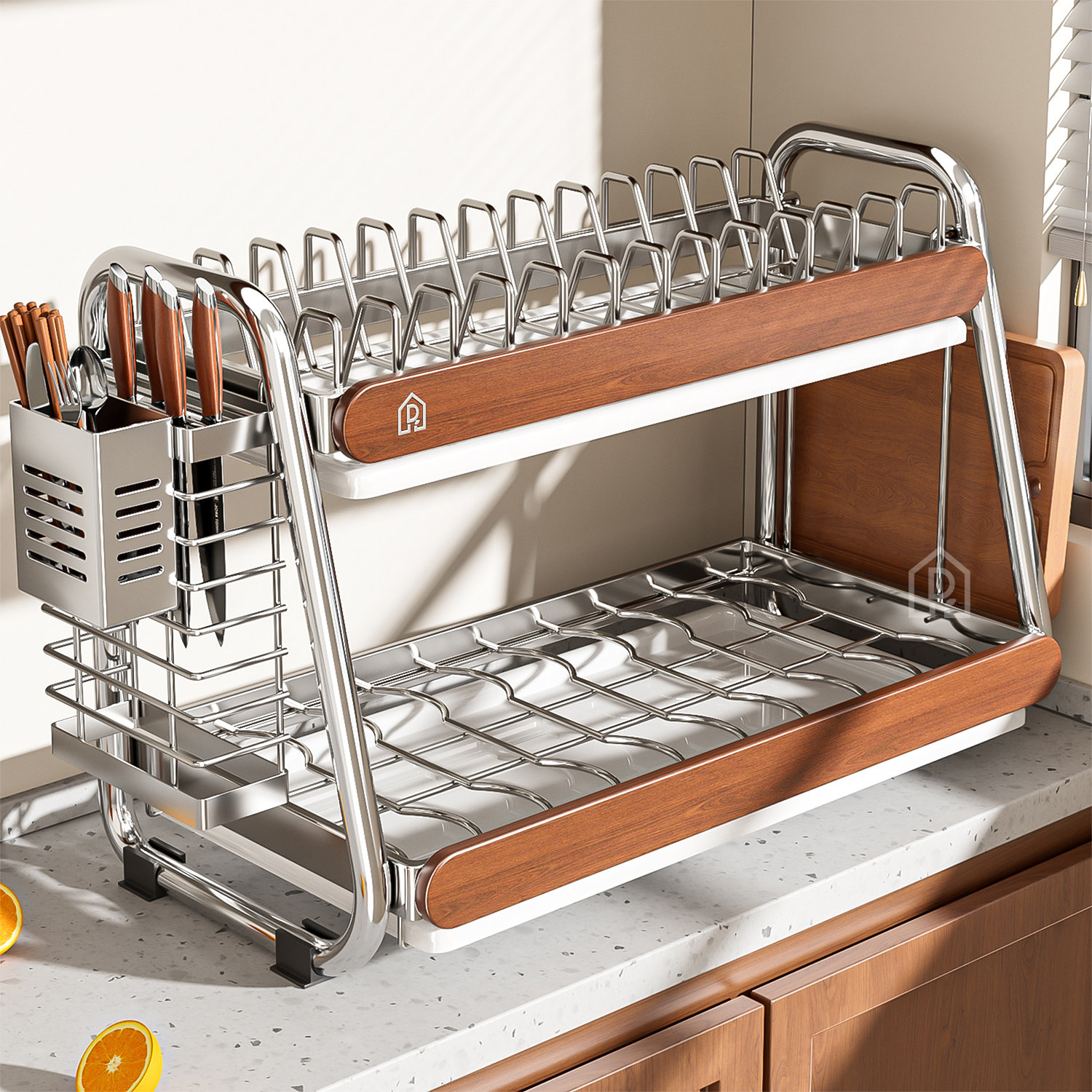 304不锈钢碗碟收纳架厨房中古置物架台面多功能放碗筷盘沥水碗架,厨房/烹饪用具,碗架,淘宝优惠券,粉丝福利购,淘宝优惠卷