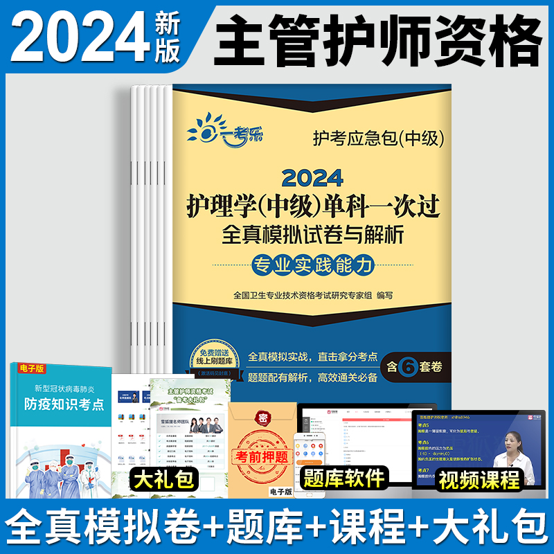 2024年护理学中级单科一次过