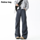 裤 ProteusBoy裤 美式 高街户外运动直筒宽松休闲西装 子男款 春秋夏季