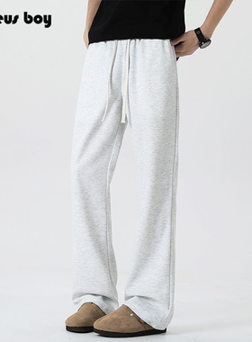 ProteusBoy裤子男款春秋夏季户外运动卫裤直筒微喇叭弯刀休闲长裤