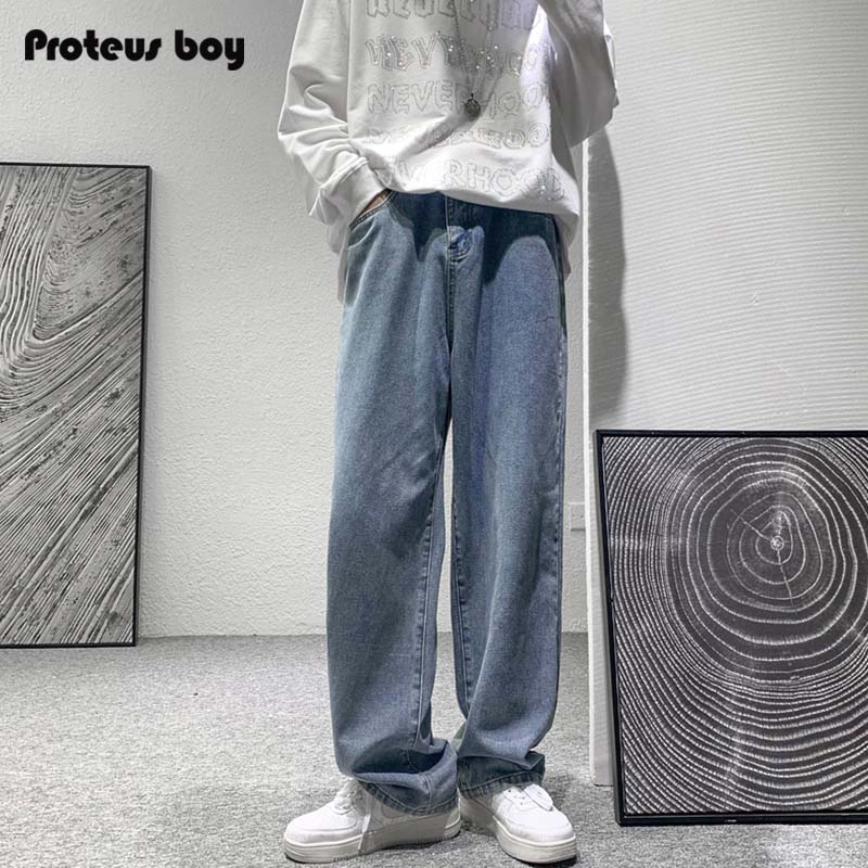 ProteusBoy牛仔裤男新款休闲裤子