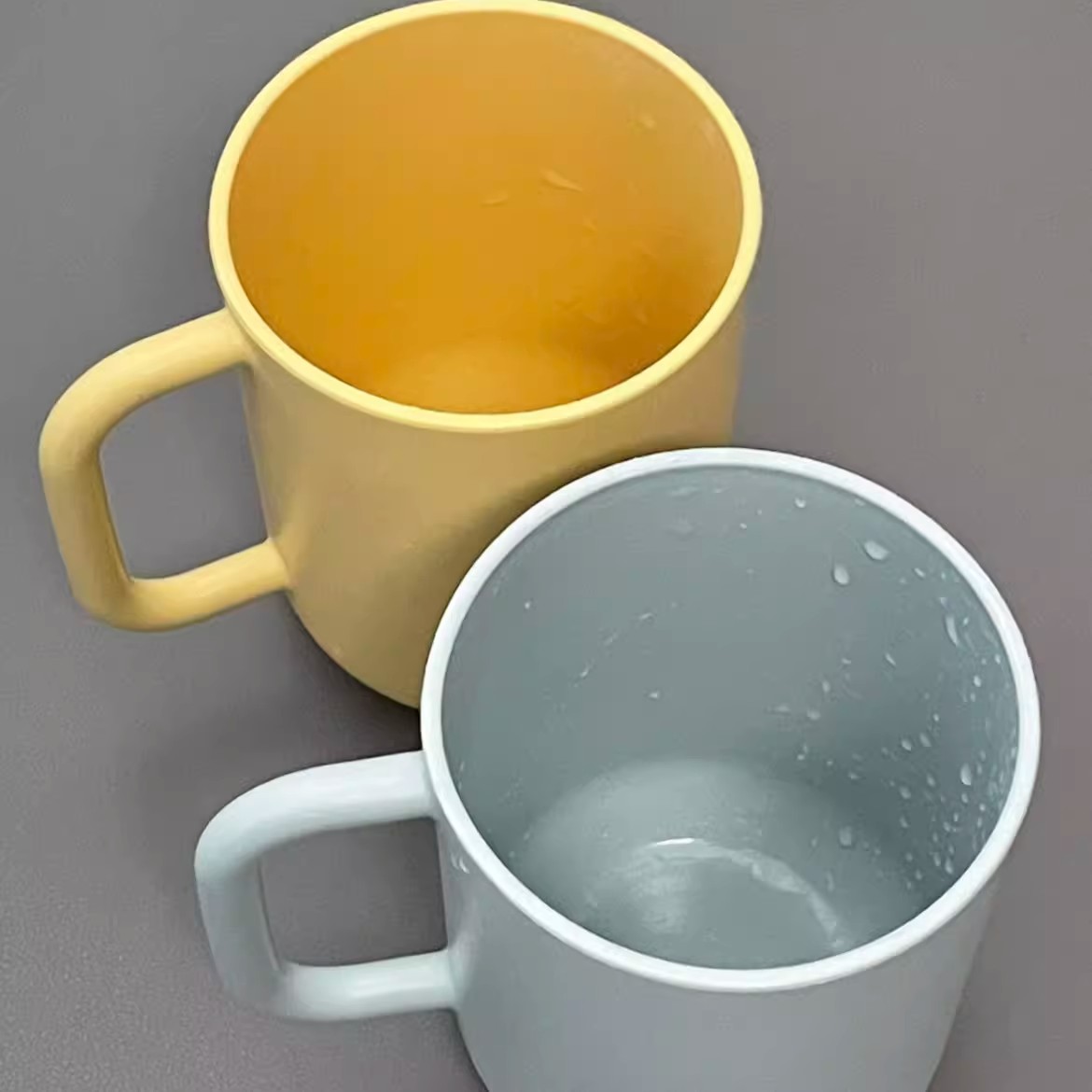 pp级防摔手柄牙杯牙杯洗漱杯旅行牙杯家用牙杯刷牙漱口杯牙杯塑料