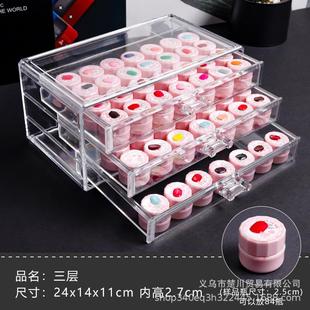徽章收纳盒透明防尘奖章勋章胸针展示框首饰收纳整理盒子奖牌