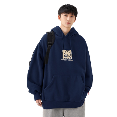 回力420G重磅连帽卫衣男早秋上衣