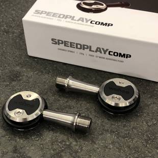 锁踏脚踏speedplay棒棒糖钛合金改装 升级配件钛轴心踏片加长