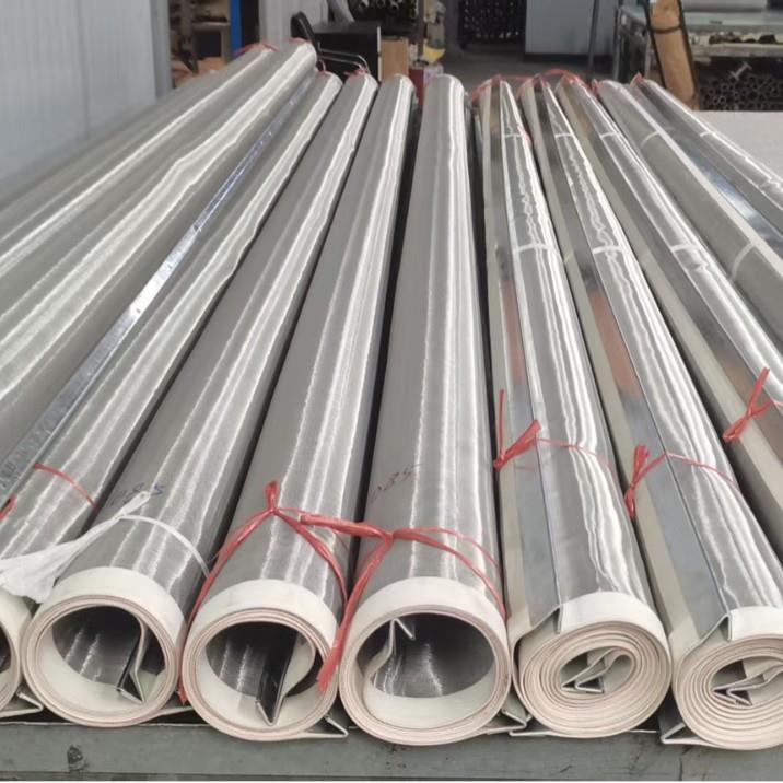 不锈钢勾边筛网平织斜纹编织网工业过滤网多目数高密度定做方格网