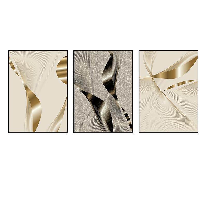 后现代金色轻奢装饰画简约几何线条画个性玄关墙画工业风软装壁画,家居饰品,现代装饰画,淘宝优惠券,粉丝福利购,淘宝优惠卷