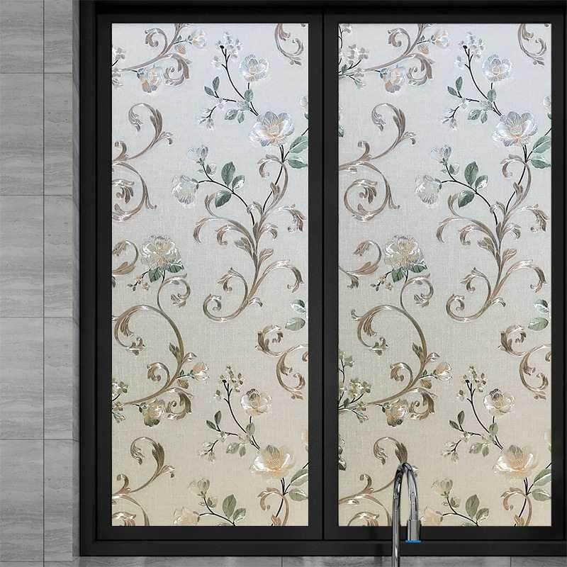 洗澡玻璃贴纸防窥视全遮光外面看不见厕所窗户贴防走光窗纸磨,家装主材,其它类瓷砖,淘宝优惠券,粉丝福利购,淘宝优惠卷