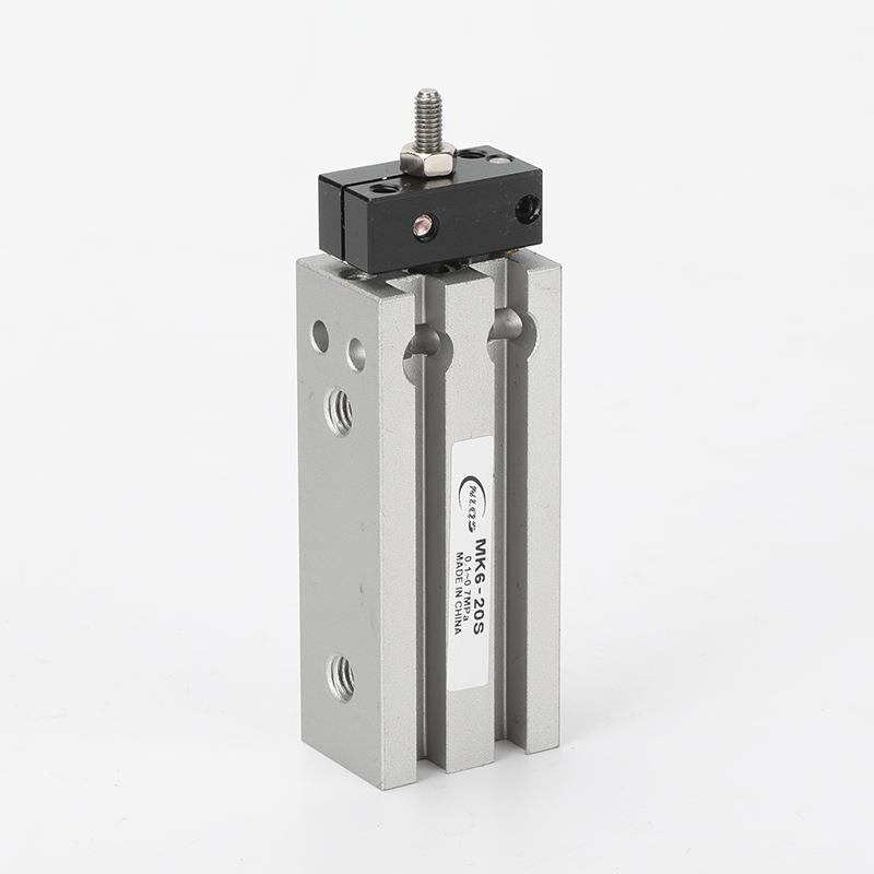 多位置固定气缸MK25X5X10X15X20X25活塞杆不回转多位置固定气缸