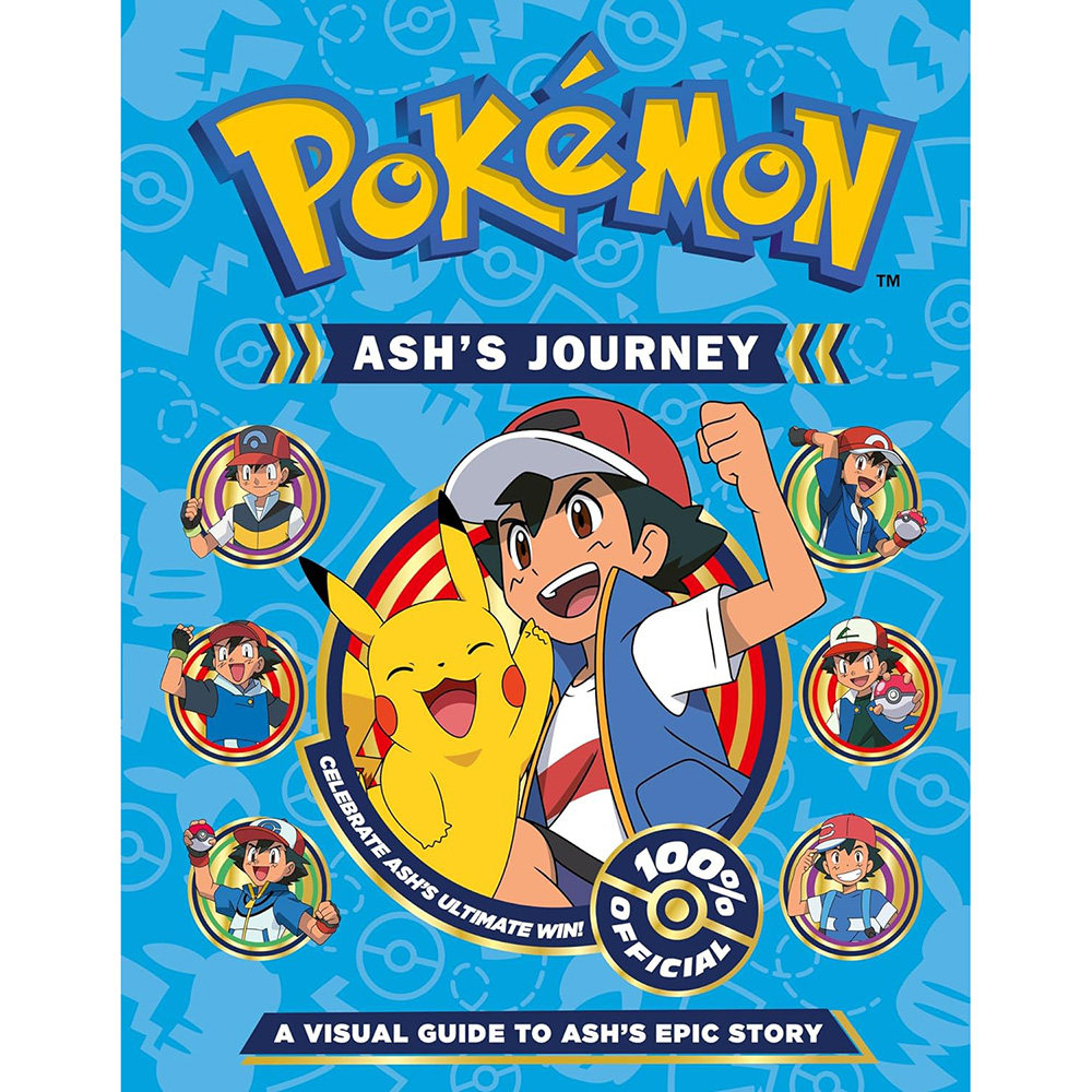 现货 英文版 Pokémon Ash's Journey 神奇宝贝小智25年冒险之旅图书原版进口图书