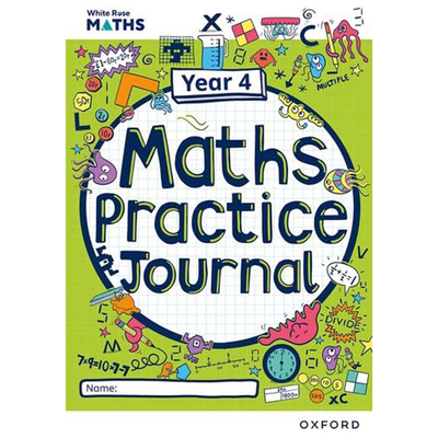 现货 White Rose Maths Practice Journals Year 4 Workbook 数学图书 英文版 原版进口图书