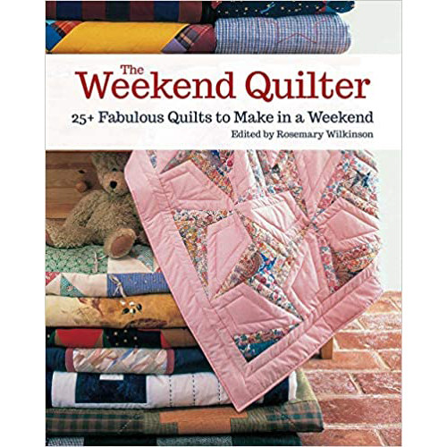 现货 the weekend quilter 英文原版手工缝制被子图书