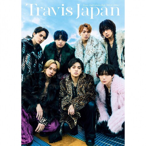 现货 日本原版 Travis Japanカレンダー2025.4→2026.3 STARTO ENTERTAINMENT公認 日历 学年历 原版进口图书