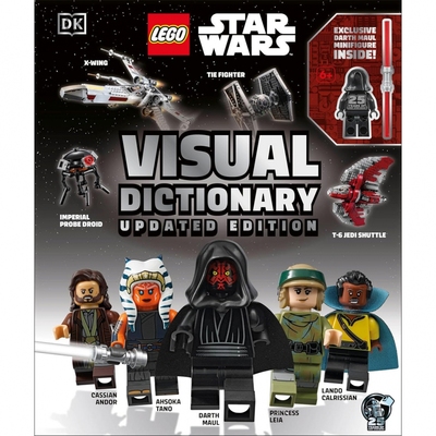 现货 附迷你人偶 LEGO Star Wars Visual Dictionary Updated Edition : With Exclusive Star Wars Minifigure乐高星球大战图鉴