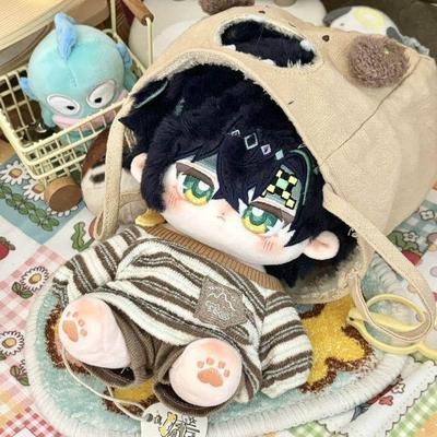 原神属性棉花基尼娃娃奇20cm游戏周边正版毛绒公仔可换装送礼物