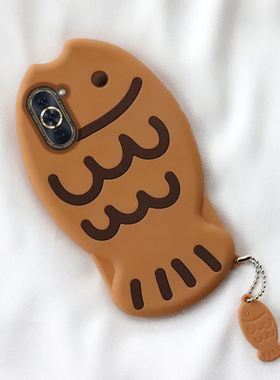 鲷鱼烧适用华为p60手机壳mate40/30可爱hi卡通nova10加厚9pro防摔8全包7保护荣耀80软硅胶套70创意p50e女新款