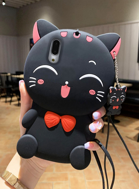 招财猫vivox70手机壳x70pro可爱卡通x30全包x27加厚x23幻彩版x21i防摔x21s软硅胶套x20plus创意情侣萌女新款