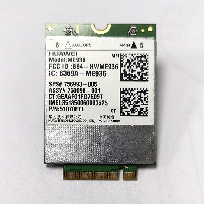 华为me936 me906e me906j me206v-516 4g数据上网m.2 ngff模块