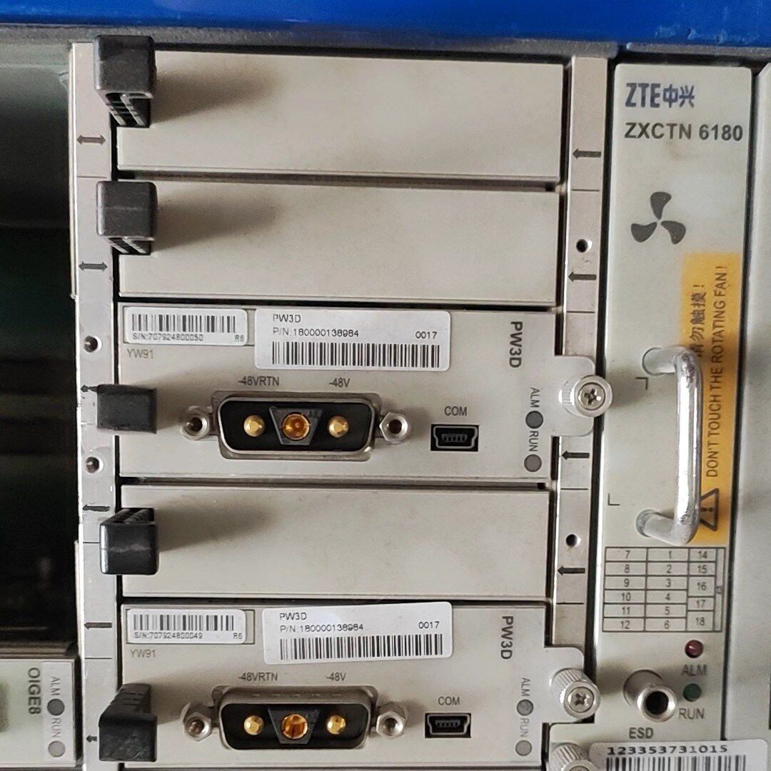 出售中兴6180整机,带2个pw3d直流电源,配置可选!议价产品