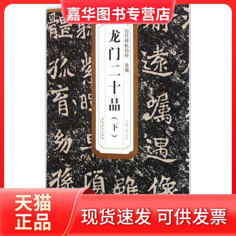 【正版现货】 北魏龙门二十品 薛元明 主编 著作 安徽美术出版社