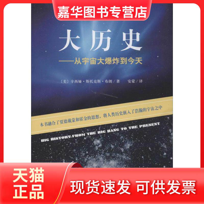【正版现货】 大历史 辛西娅·斯托克斯·布朗 著作 安蒙 译者 山东画报出版社