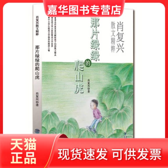 【正版现货】 那片绿绿的爬山虎（肖复兴散文精粹，中小学生提高文学修养的精神大餐） 肖复兴 福建少年儿童出版社