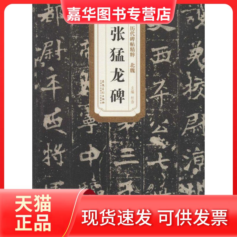 【正版现货】 北魏 张猛龙碑 无 著作 杜浩 主编 安徽美术出版社