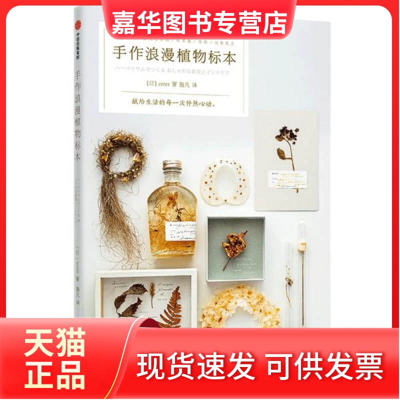 【正版现货】 手作浪漫植物标本 errer 中信出版社