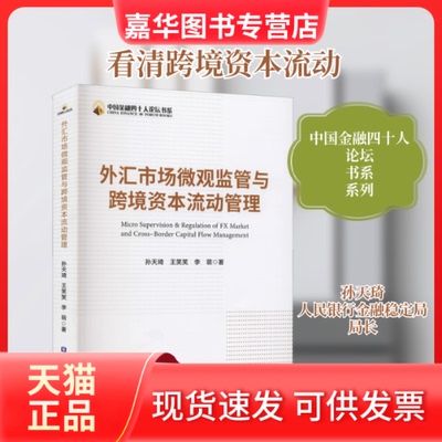 【正版现货】 外汇市场微观监管与跨境资本流动管理 孙天琦,王笑笑,李萌 著 中国金融出版社