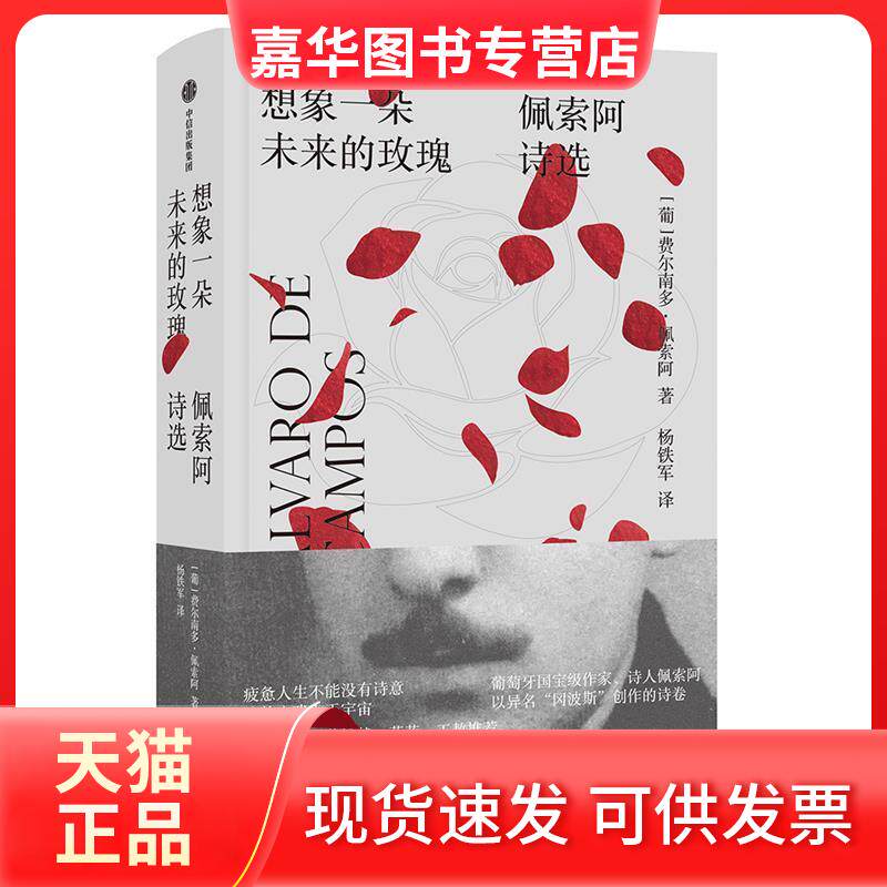 【正版现货】 想象一朵未来的玫瑰 佩索阿诗选 (葡)费尔南多·佩索阿(Fernando Pessoa) 中信出版社