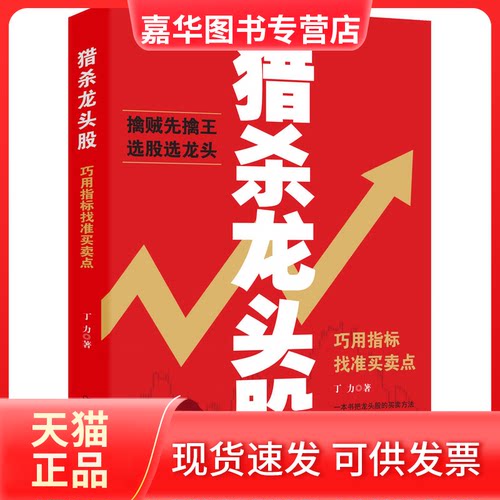 【正版现货】 猎杀龙头股 巧用指标找准买卖点 丁力 广东经济出版社