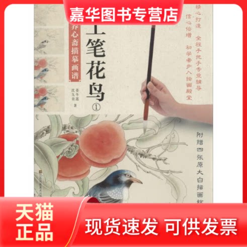 【正版现货】 新编养心斋描摹画谱 姜冬莲,沈九美 著 著作 江苏美术出版社