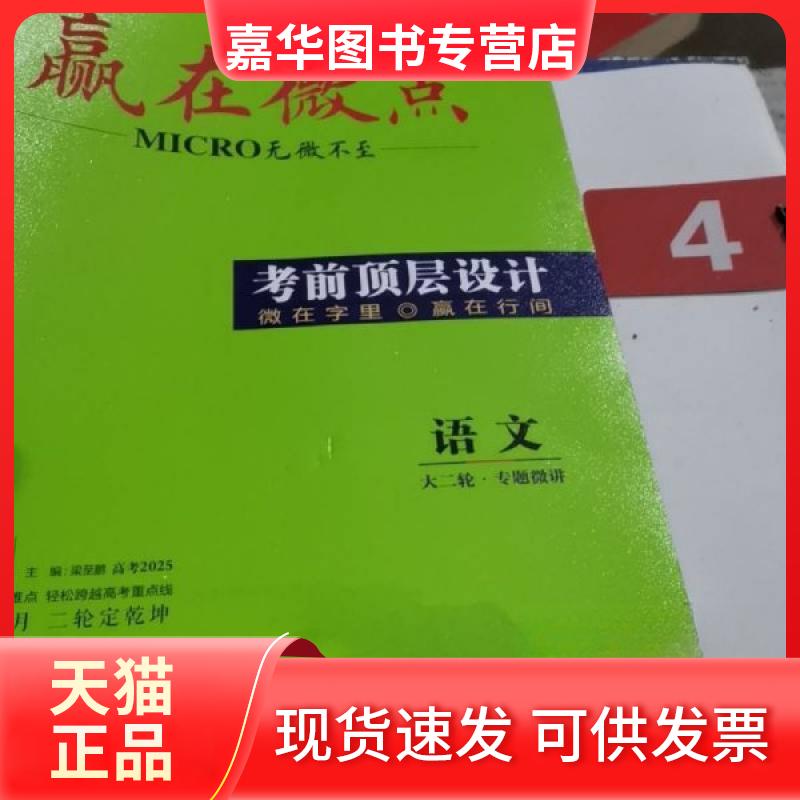 【正版现货】 赢在微点顶层设计 语文 梁至鹏 河北教育出版社