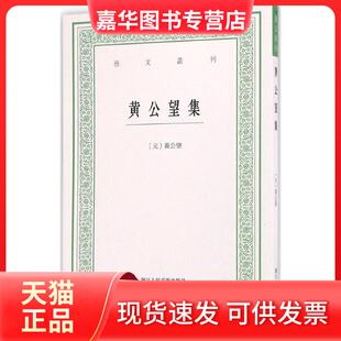 【正版现货】 黄公望集 (元)黄公望 著；毛小庆 点校 浙江人民美术出版社